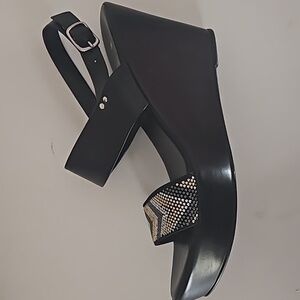 Studded Wedges NWOT